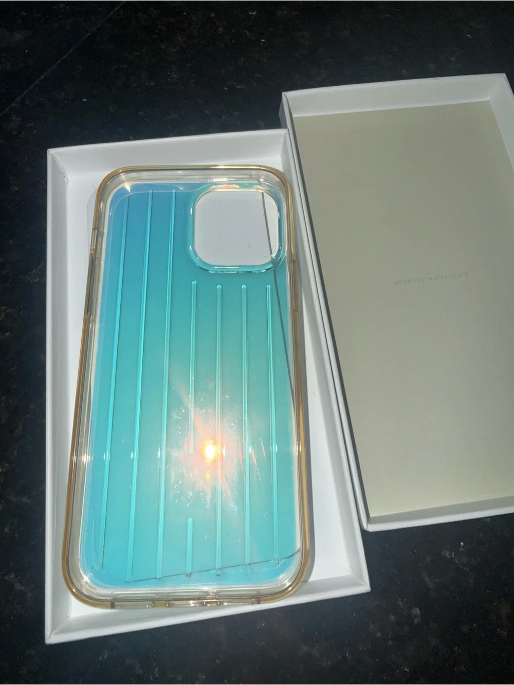 RIMOWA iridescent case